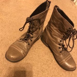 Steve Madden combat boots